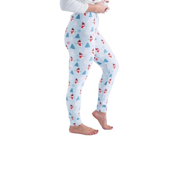 Winter/Christmas Snowmen Comfy Outfit- Medium Tunic and OS Leggings - Picture 7 of 9